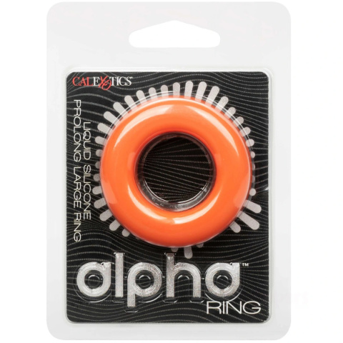 29 mm Alpha Ring Liquid Silicone Prolong Large Ring jaskrawy pierścień erekcyjny