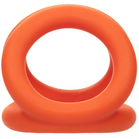 36 mm Alpha Ring Liquid Silicone Tri-Ring jaskrawy pierścień erekcyjny