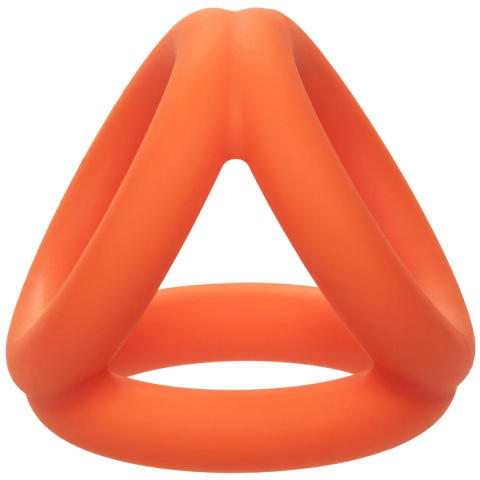 36 mm Alpha Ring Liquid Silicone Tri-Ring jaskrawy pierścień erekcyjny