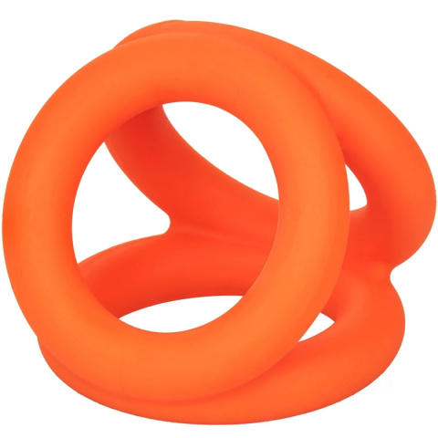 36 mm Alpha Ring Liquid Silicone Tri-Ring jaskrawy pierścień erekcyjny